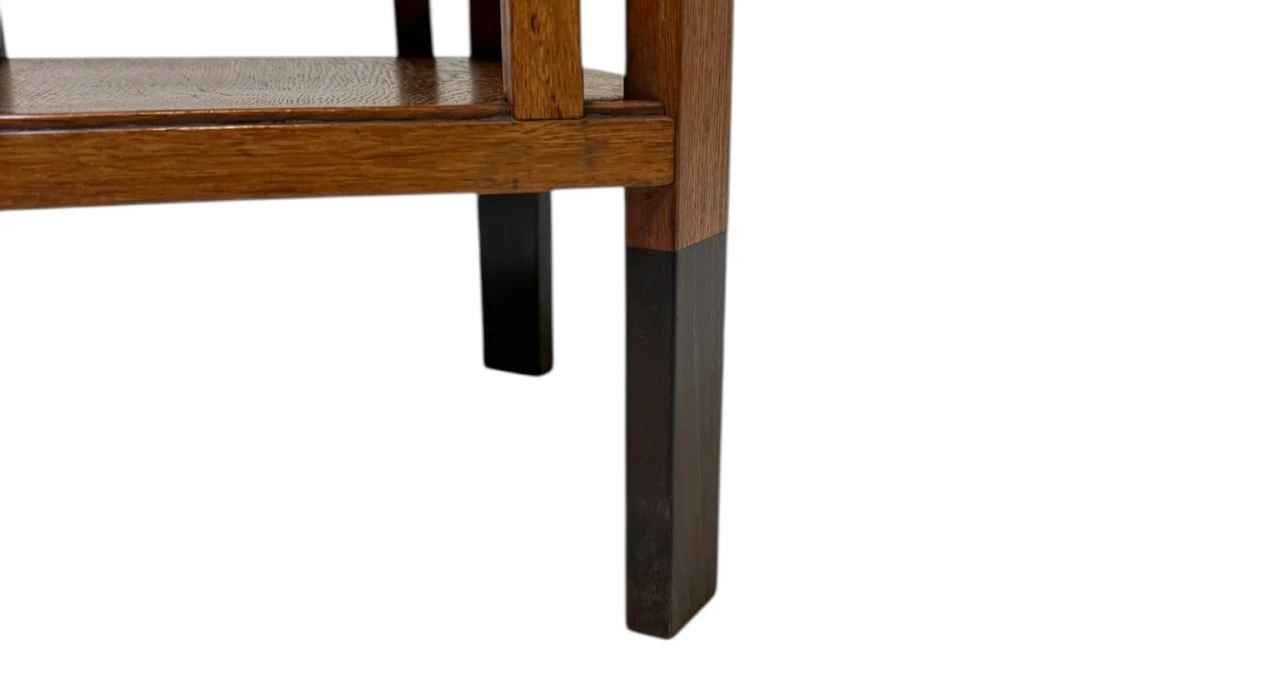 Art Deco Modernist Pedestal by Anton Lucas for N.V. Meubelkunst Leiden, 1920s